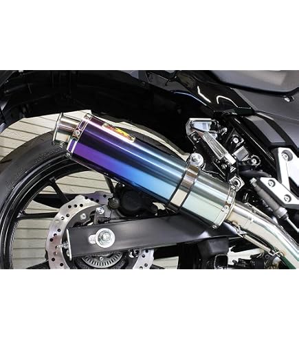 Amazon | Vストローム250 マフラー 2BK-DS11A ミーア ステンレス