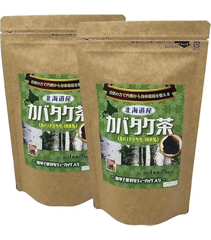 Amazon | 【カバタケ茶】北海道産 カバノアナタケ茶 チャーガ茶 100g