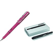 LAMY サファリ 万年筆 本体6色＋カートリッジ5色＋インク2色セット
