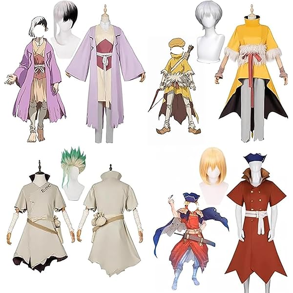 Amazon.co.jp: [900] Dr.STONE 七海龍水 アイドル風衣装 コスプレ衣装