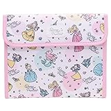 母子手帳ケース マルチケース ジャバラマルチケース ディズニー Disney キャラクター マルチポーチ フラットポーチ カード入れ カードポケット (プリンセス)