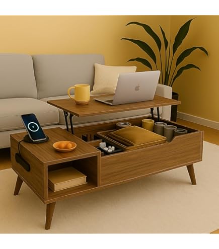 Amazon.co.jp: リフトアップテーブル テーブル ローテーブル 幅113