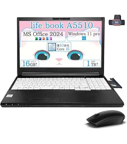 Amazon.co.jp: (Refurbished) Fuji* Laptop MS Office 2024 & Win 11