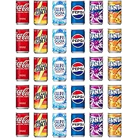 Amazon.co.jp: 炭酸飲料 ミニ 缶 ジュース 160ml 6種 H 計30本