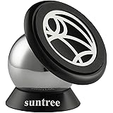(iSmile) スマホ 車載ホルダー マグネット式 360度回転 iPhone/GALAXY/AQUOS/ARROWS/XPERIA に最適