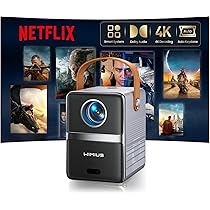 Amazon.co.jp: WiMiUS P61Pro Mini Projector, [Official Netflix