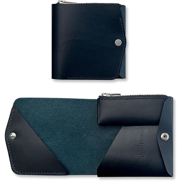 Amazon | [moku] 小さく薄い財布Saku ver.3 ブッテーロレザー ユニ