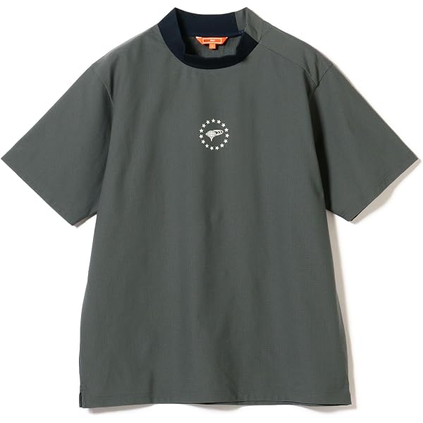 Amazon.co.jp: [ビームスゴルフ] S/Sスウェット ORANGE LABEL シルバー