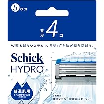 Amazon.co.jp: Schick(シック) ハイドロ 普通肌 替刃（4コ）男性用 髭