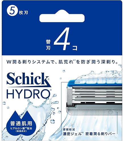 Amazon.co.jp: Schick(シック) ハイドロ5ベーシック 5枚刃 替刃(8コ入