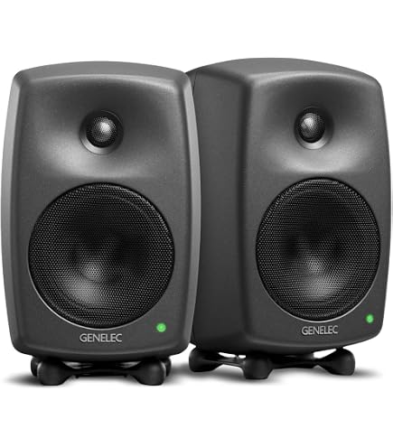 Amazon | GENELEC 8020DPM リファレンス・モニタースピーカー grey