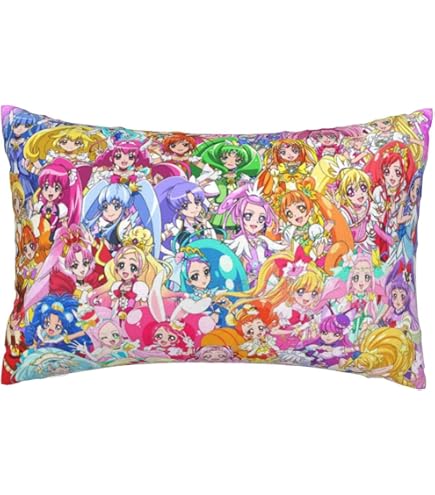 Amazon｜枕カバー プリキュア (10) まくらカバー 抱き枕カバー 洗える