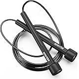 SPORTBIT Adjustable Jump Rope for Speed Skipping. Lightweight Jump Rope for Women, Men. Skipping Rope for Fitness. Speed Jump