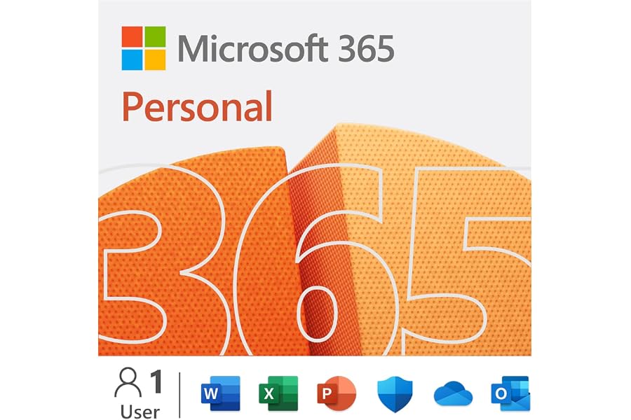 Microsoft 365 Personal - 1 Year Subscription [Digital Download]