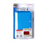 ニンテンドー3DS LL専用 TPU カバー クリアブルー