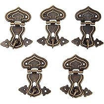 美術品打掛金具（木箱付き） Amazon.co.jp: 木箱ロック ボックスラッチ アンティーク 留め