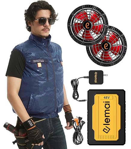 Amazon.co.jp: 【妥協なき暴風 48V最強進化】2025新型ファンバッテリー