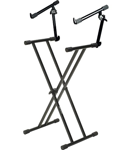 HERCULES STANDS ハーキュレス キーボードスタンド KS210B Amazon.com: Hercules Stands KS210B EZ-LOK Double Tier X