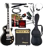 Amazon | Maison メイソン エレキギター レスポールタイプ LP-38C/BK