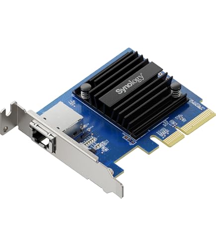 Amazon | 【拡張NIC】Synology E10G30-T2 [10GbE / RJ-45 / デュアル