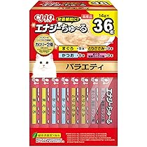 Amazon | チャオ (CIAO) エナジーちゅ~る バラエティ 14g×36本 BOX