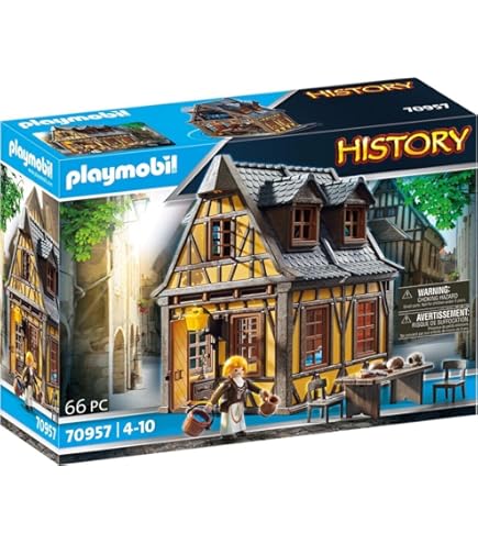 美品☆playmobil 70954 HISTORY 中世 パン屋 美品☆playmobil 70954