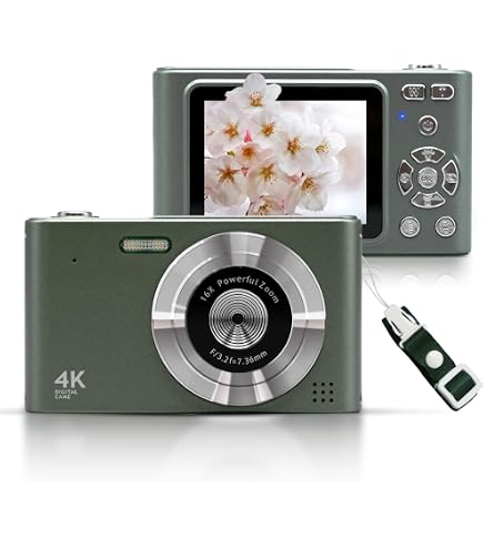 Amazon | COHPWU 4インチ液晶画面720Pデジタルカメラ 16倍
