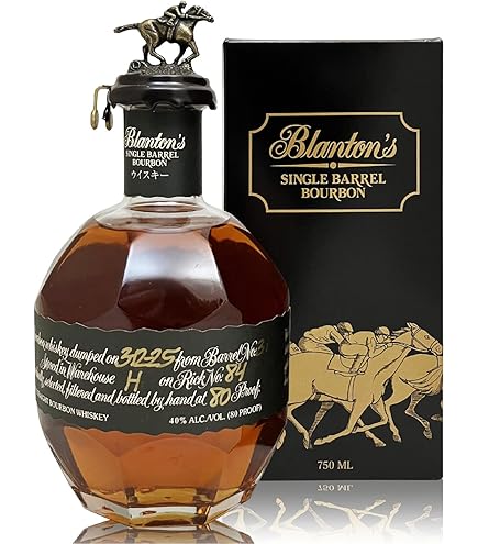 Blanton's シングルバレルバーボンウイスキー 700ml ブラントン シングルバレル 700ml 46.5% 正規品 – 酒庫住田屋