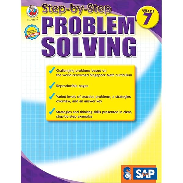 Math Step-By-Step Problem Solving, Grade 7 : Singapore Asian Publications: Amazon.com.au: Books