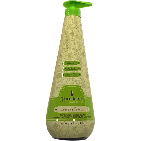 GOSH Macadamia Oil Shampoo – Feuchtigkeitsspendendes Haarpflege-Shampoo, 450 Ml