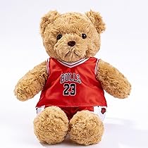 ブルネロを着たクマさん　ぬぐるみ うたた寝している表情に癒される♪かわいいクマのぬいぐるみを