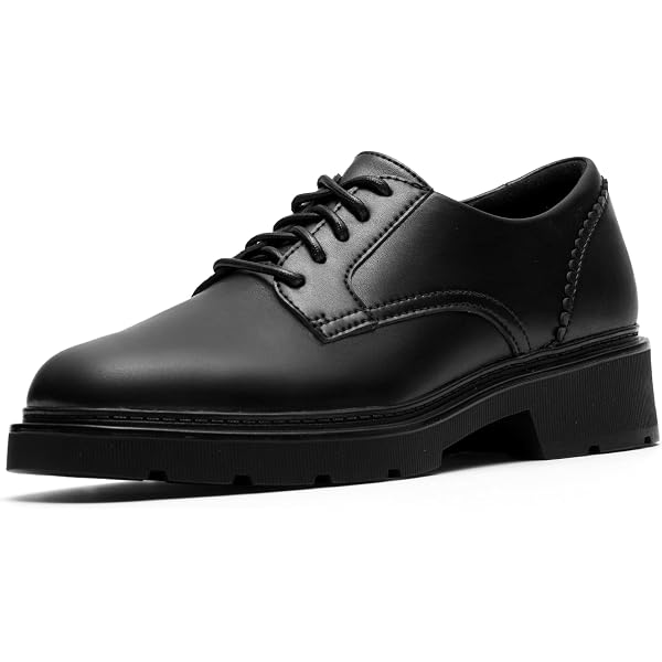 Amazon | Clarks Griffin Lane レディース オックスフォード, ブラック 