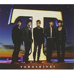 Five in the Black 東方神起 CD ジャケットA エイベックス Five in the Black(DVD付) ／ 東方神起 (CD