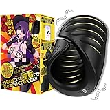 【いつもの手コキが電動に!?ボッキが弱くても大丈夫！】 QUINCY オナホ 貫通 電動オナホール 亀頭バイブ 【アプリ+本体の2way操作+オープン】 142g 黒 遠隔 静音 強力振動 完全防水 コンパクト 柔らかいシリコン素材 男性向け電動グッ
