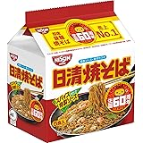 日清食品 日清焼そば 5食パック インスタント袋麺 500g×6パック