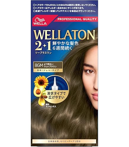 Amazon | Wella ウエラトーン 2+1 白髪染め クリームタイプ 8GM より