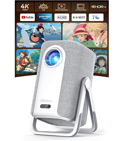 Amazon.co.jp: プロジェクター、正規Netflix対応、 ROMOVI L3 家庭用