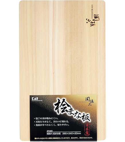 Amazon | 国産 榧(かや カヤ) 205mm×134mm×16mm まな板 №9533 | ノー