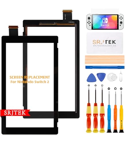 Amazon | SRJTEK For Nintendo Switch 2021 OLED版 OEM 液晶パネル