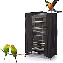 Amazon.co.jp: 鳥かごカバー バードケージカバー ブラック 巣箱