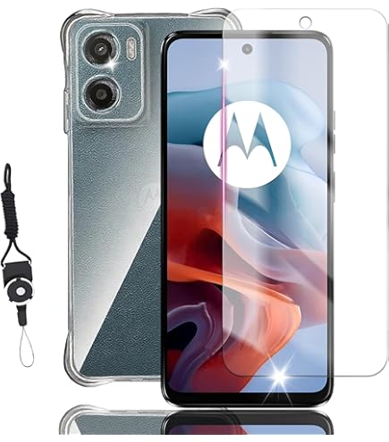 Amazon.co.jp: Moto G05 ケース クリア 透明 カバー 【ストラップ 同梱