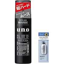 Amazon.co.jp: 【まとめ買い】ウーノ uno スーパーハードムース+おまけ