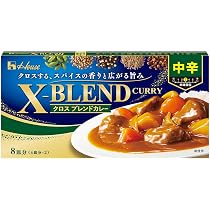 Amazon | ハウス クロスブレンドカレー 辛口 140g ×5個【大人も子ども