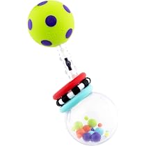 Ron Herman ダンベル型ラトル　ガラガラ　ロンハーマン　出産祝い Amazon.co.jp: Sassy サッシー がらがら ダンベルラトル TYSA80016