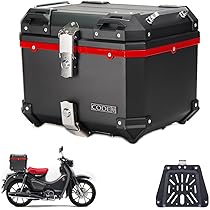 秀*キ様 【送料込み】 バイク用 リア ボックス スーパーカブC125 Amazon | CODEM バイク リアボックス 45L 大容量 トップケース