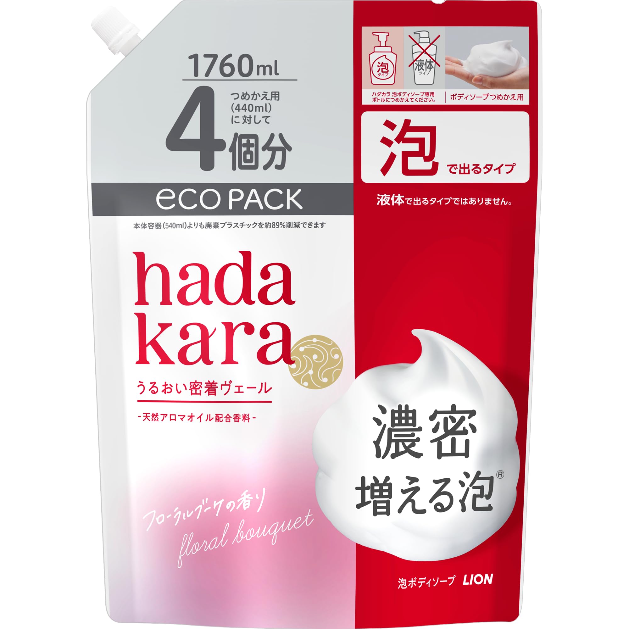 ハダカラ ボディーソープ 泡タイプ: 驚きの濃密泡と保湿力 - お買い得か？