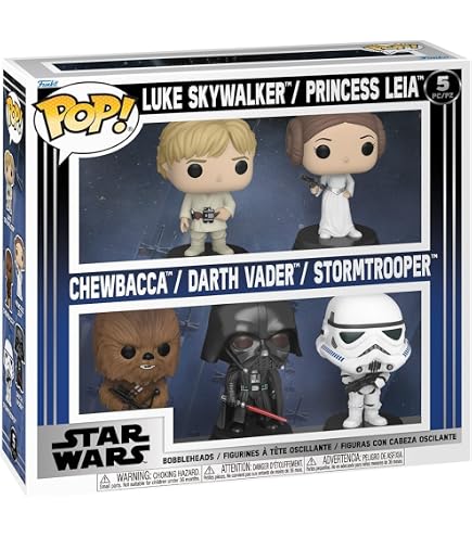 Funko Pop! Star Wars Holiday: Snowman 5 Pack, Amazon Exclusive