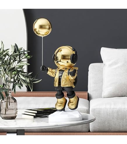 Amazon.co.jp: 宇宙飛行士の置物像 フレンチブルドッグ 犬のフィギュア