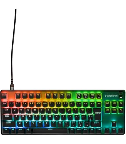 Amazon | SteelSeries Apex Proメカニカルゲーミングキーボード–調整