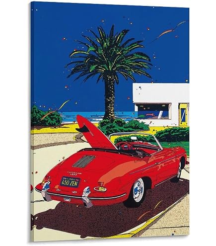 Amazon.co.jp: 鈴木英人◇【MY WONDERFUL VIEW】◇アートプリント